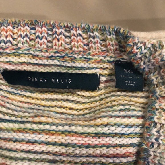 Perry Ellis v-neck sweater - Picture 3 of 3